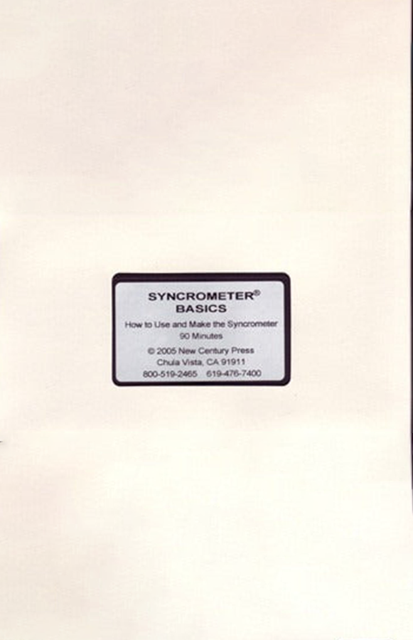 Syncrometer® Basics Video VHS